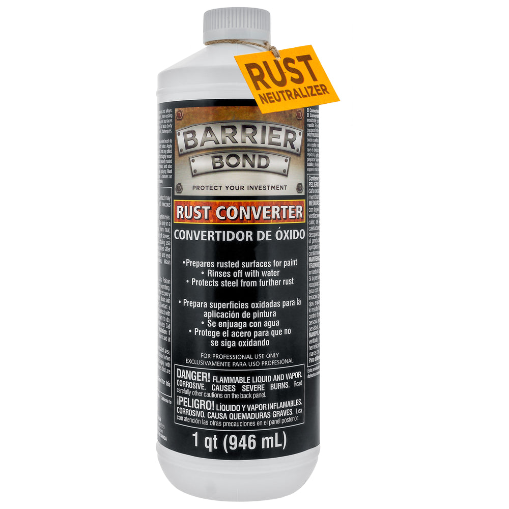 Rust Converter & Metal Primer 1-Quart - Rust Inhibitor, Metal Treatment & Protection for Auto, Industrial, Home