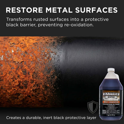 Rust Converter, 1 Gallon, Anti-Rust Metal Coating, Rustpoofing Protection, Rust Remover & Inhibitor