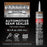 Automotive Seam Sealer, 10.1oz Tube, Black Polyurethane Sealant, Car & Panel Bond