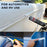 Automotive Seam Sealer, 10.1oz Tube, White Polyurethane Sealant, Car & Panel Bond