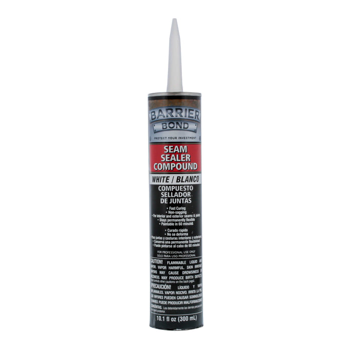 White Seam Sealer Compound - 10.1 fl. Ounce Tube