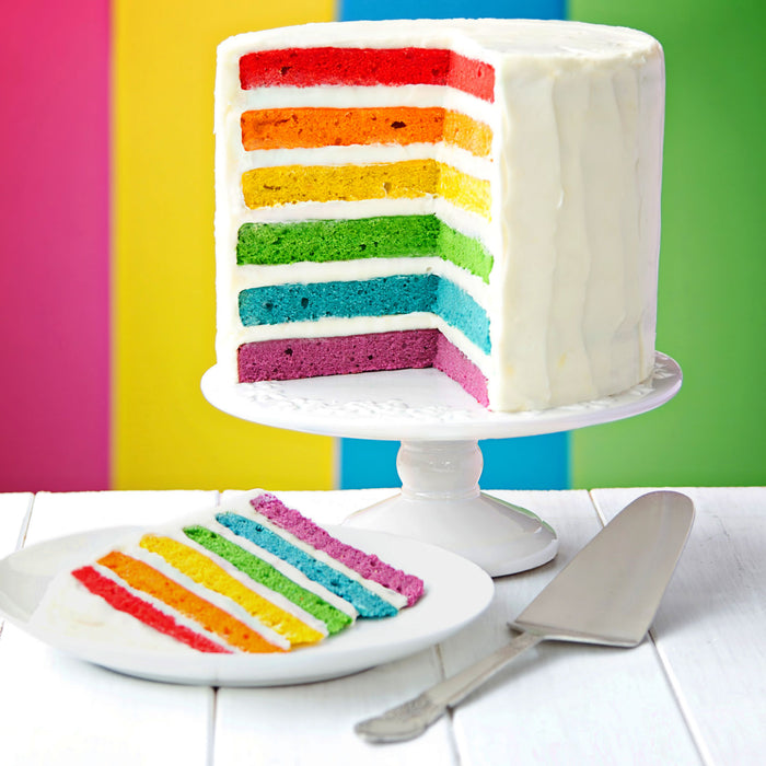 Chefmaster Liqua-Gel Cake Color Set - 8 of the Most Popular Colors in 0.7 fl. oz. (20ml) Bottles
