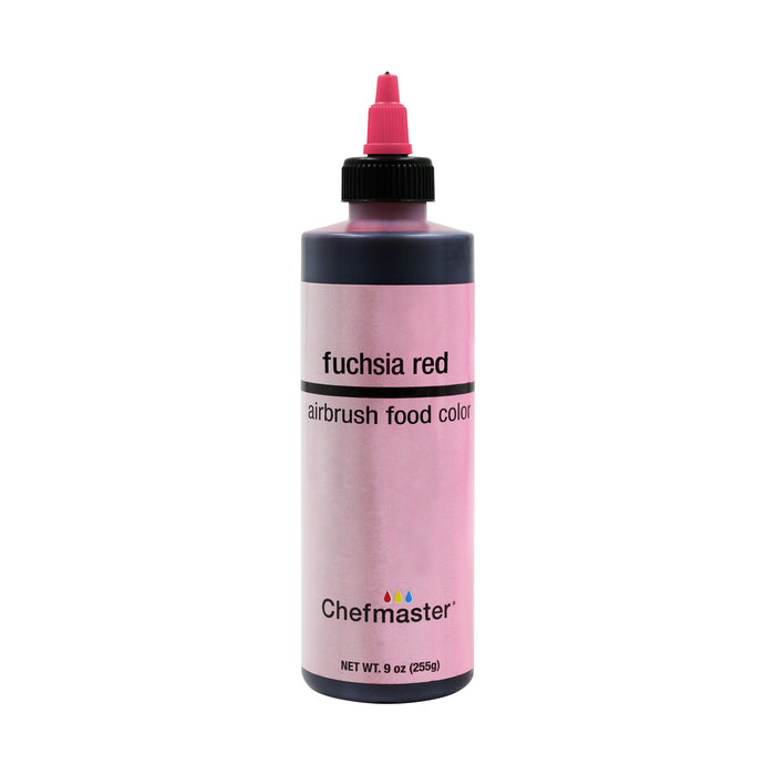 Fuchsia Red, Airbrush Cake Food Coloring, 9 fl oz.