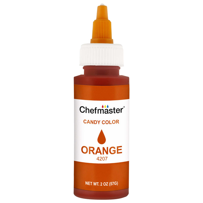 Orange Liquid Candy Color, 2 oz.