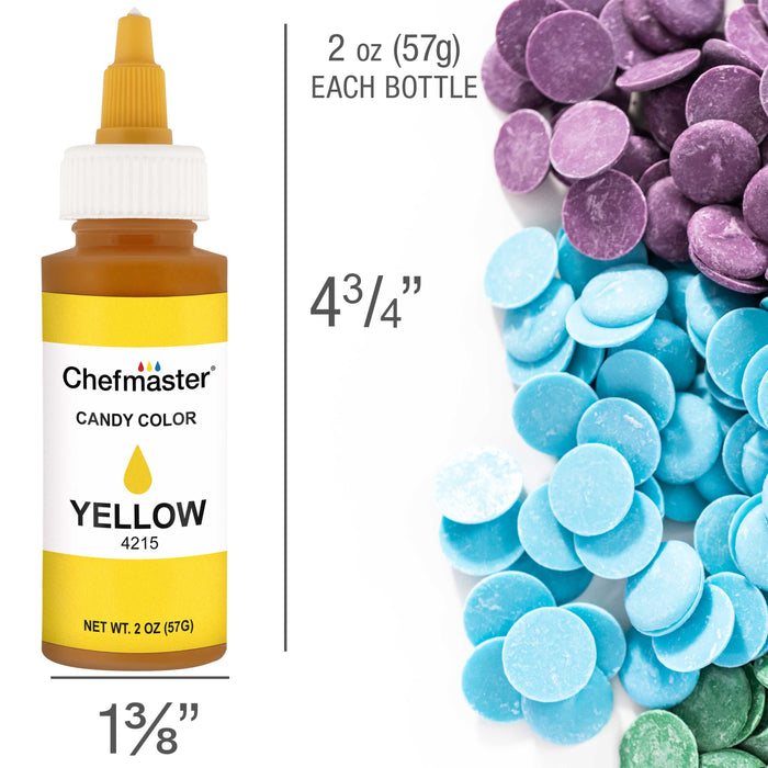 Yellow, Liquid Candy Color, 2 oz.