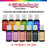 US Cake Supply by Chefmaster Liqua-Gel Cake Color Set - 12 of the Most Popular Colors in 0.7 fl. oz. (20ml) Bottles