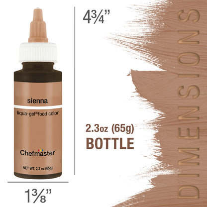 Sienna, Liqua-Gel, 2.3 oz.