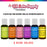 6 Neon Liqua-Gel Cake Color Kit, 0.7 fl. oz.