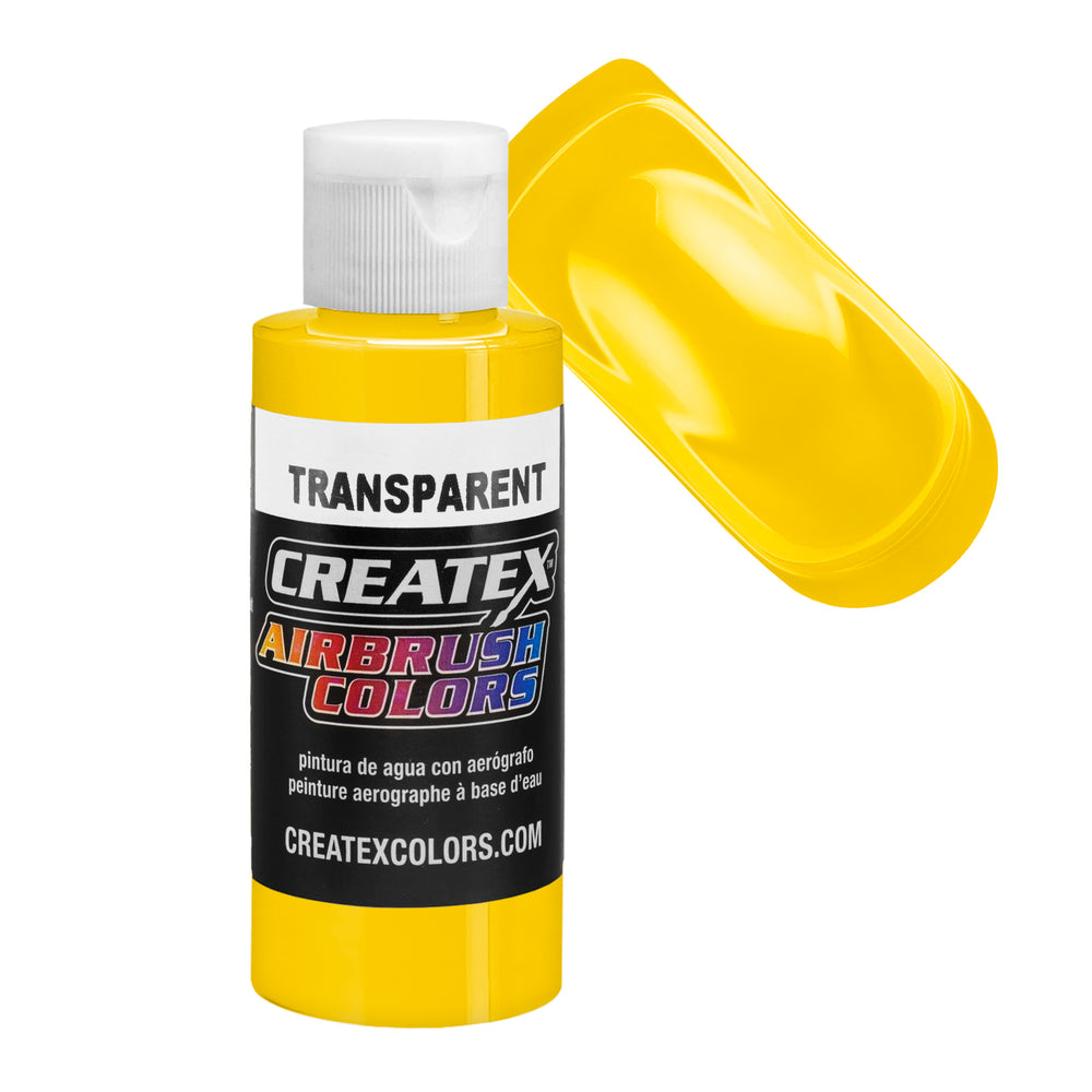 Brite Yellow - Transparent Airbrush Paint, 2 oz.