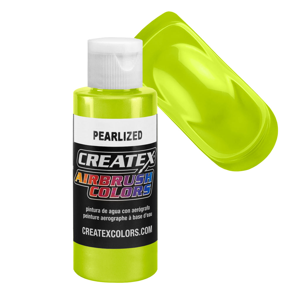Lime - Pearlized Airbrush Paint, 2 oz.