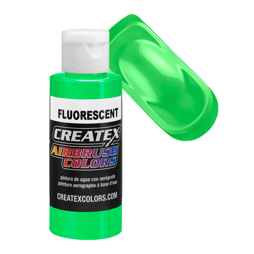 Green - Fluorescent Neon Airbrush Paint, 4 oz.