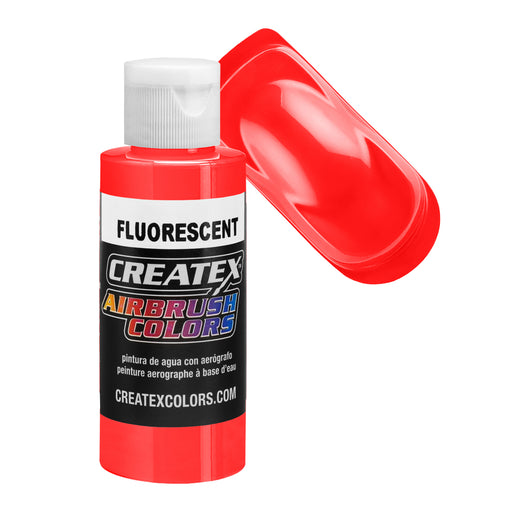 Red - Fluorescent Neon Airbrush Paint, 2 oz.