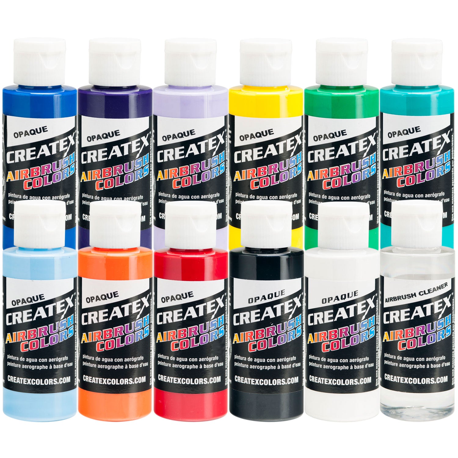 Opaque 12 Airbrush Color Set — TCP Global