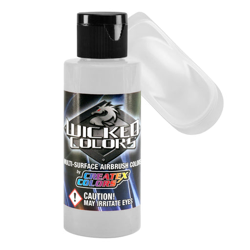 Opaque White - Wicked Detail Opaque Colors Airbrush Paint, Matte Finish, 2 oz.