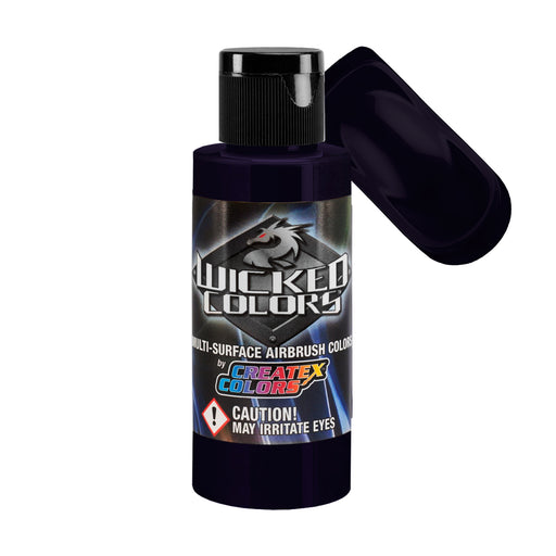 Violet - Wicked Detail Semi Opaque Colors Airbrush Paint, Matte Finish, 2 oz.
