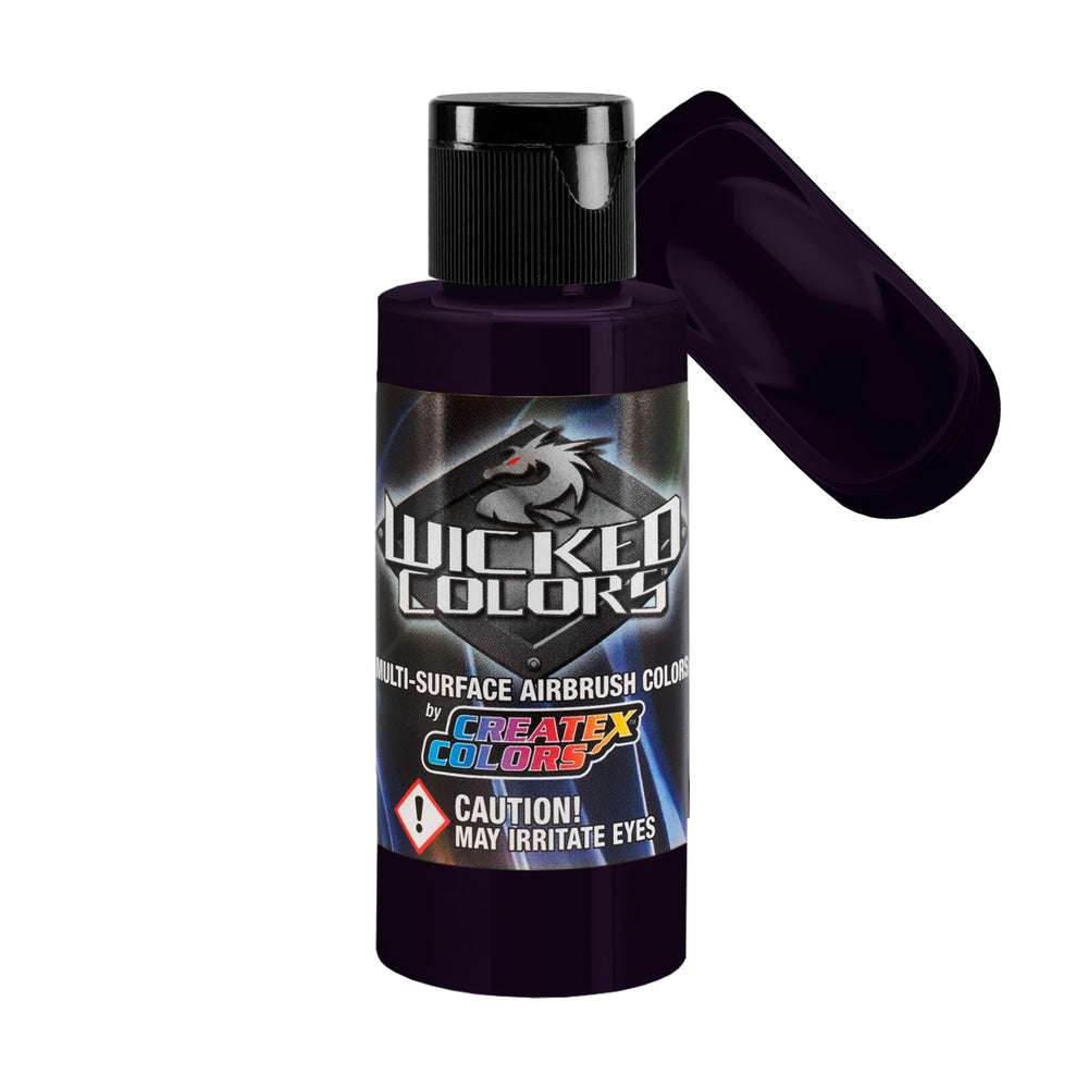 Red Violet - Wicked Detail Semi Opaque Colors Airbrush Paint, Matte Finish, 2 oz.