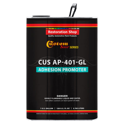 Custom Shop Premium Universal Adhesion Promoter & Tie Coat, 1 Gallon - Paint Provides Superior Adhesion to Plastic, Flex Agent, 50 State VOC Compliant