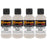 3 oz (GM White Color) Urethane Tint Concentrate for Tinting Truck Bed Liner Coatings (Pack of 4)