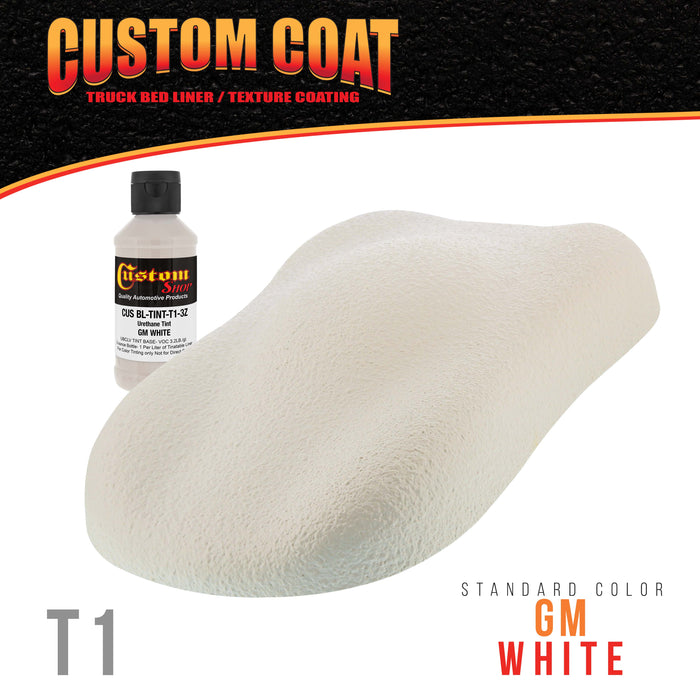 3 oz (GM White Color) Urethane Tint Concentrate for Tinting Truck Bed Liner Coatings