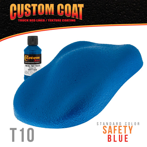 3 oz (Safety Blue Color) Urethane Tint Concentrate for Tinting Truck Bed Liner Coatings - Use in Most Tintable Sprayable and Rollable Liner Brands