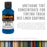3 oz (Safety Blue Color) Urethane Tint Concentrate for Tinting Truck Bed Liner Coatings - Use in Most Tintable Sprayable and Rollable Liner Brands