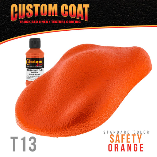 3 oz (Safety Orange Color) Urethane Tint Concentrate for Tinting Truck Bed Liner Coatings