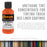 3 oz (Safety Orange Color) Urethane Tint Concentrate for Tinting Truck Bed Liner Coatings