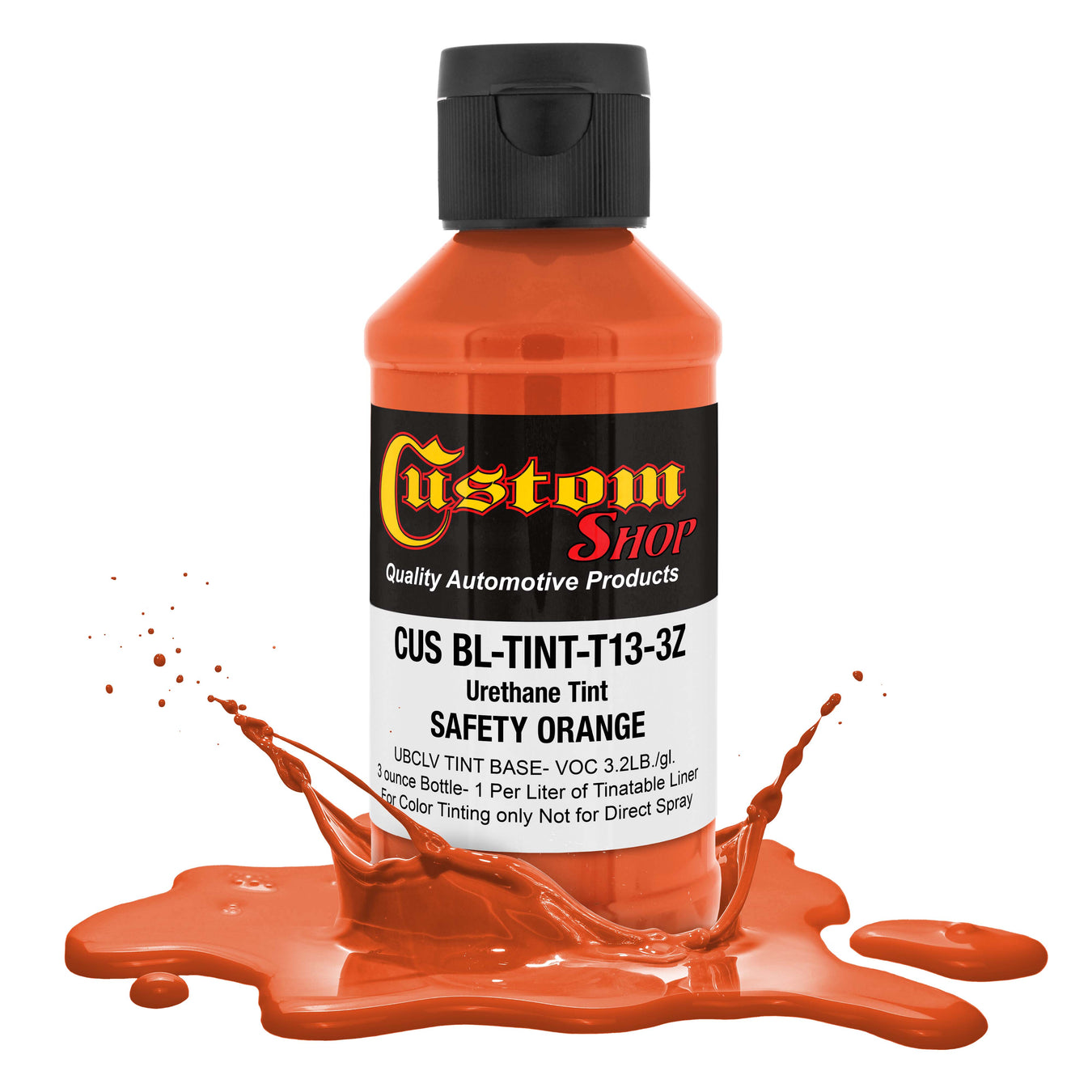 Custom Coat Bedliner - Safety Orange