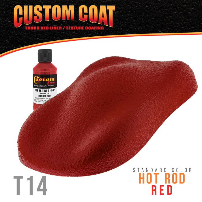 3 oz (Hot Rod Red Color) Urethane Tint Concentrate for Tinting Truck Bed Liner Coatings