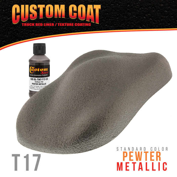 3 oz (Pewter Metallic Color) Urethane Tint Concentrate for Tinting Truck Bed Liner Coatings