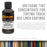3 oz (Charcoal Metallic Color) Urethane Tint Concentrate for Tinting Truck Bed Liner Coatings