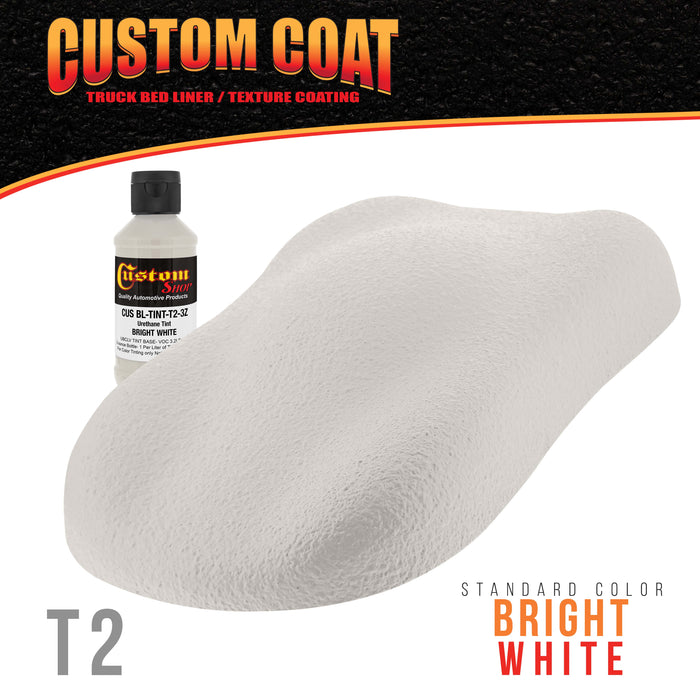 3 oz (Bright White Color) Urethane Tint Concentrate for Tinting Truck Bed Liner Coatings