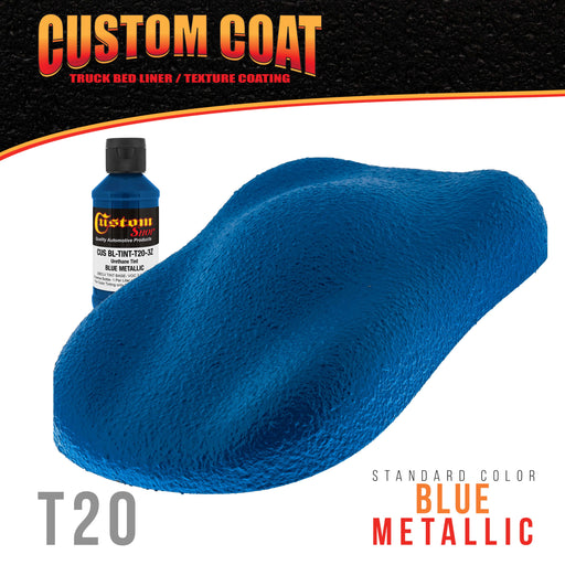 3 oz (Blue Metallic Color) Urethane Tint Concentrate for Tinting Truck Bed Liner Coatings
