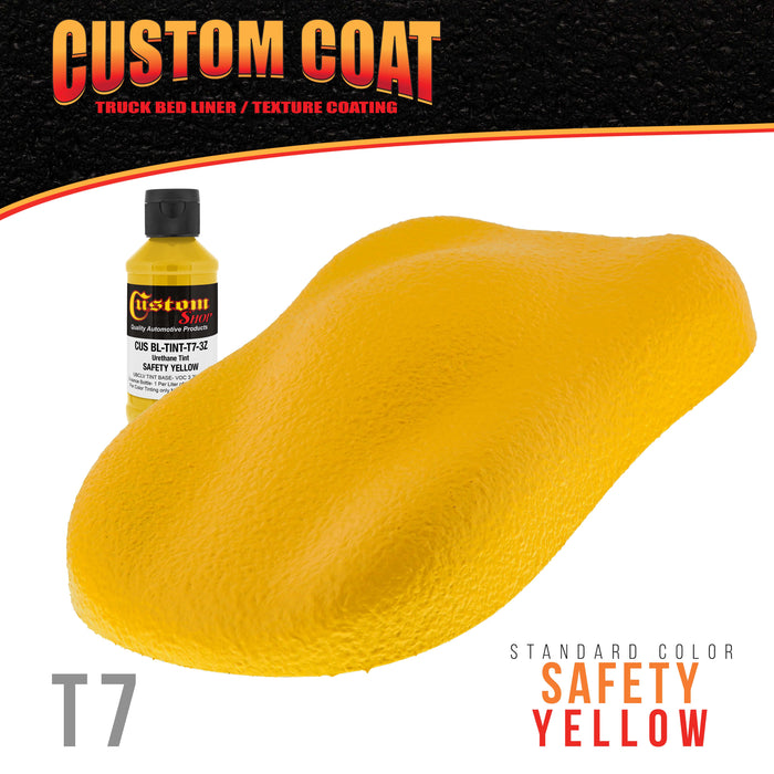 3 oz (Safety Yellow Color) Urethane Tint Concentrate for Tinting Truck Bed Liner Coatings