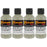 Camouflage Series 3 oz (Gray Green Federal Standard Color #34432) Urethane Tint Concentrate for Tinting Truck Bed Liner Coatings - Pack of 4