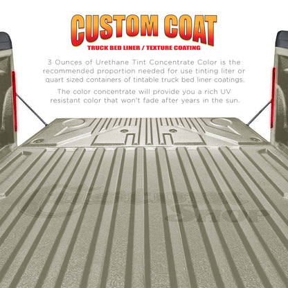 Camouflage Series 3 oz (Gray Green Federal Standard Color #34432) Urethane Tint Concentrate for Tinting Truck Bed Liner Coatings