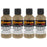 Camouflage Series 3 Ounce (Khaki Federal Standard Color #33303) Urethane Tint Concentrate for Tinting Truck Bed Liner Coatings - Pack of 4