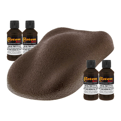 Camouflage Series 3 oz (Camo Brown Federal Standard Color #30051) Urethane Tint Concentrate for Tinting Truck Bed Liner Coatings - Pack of 4