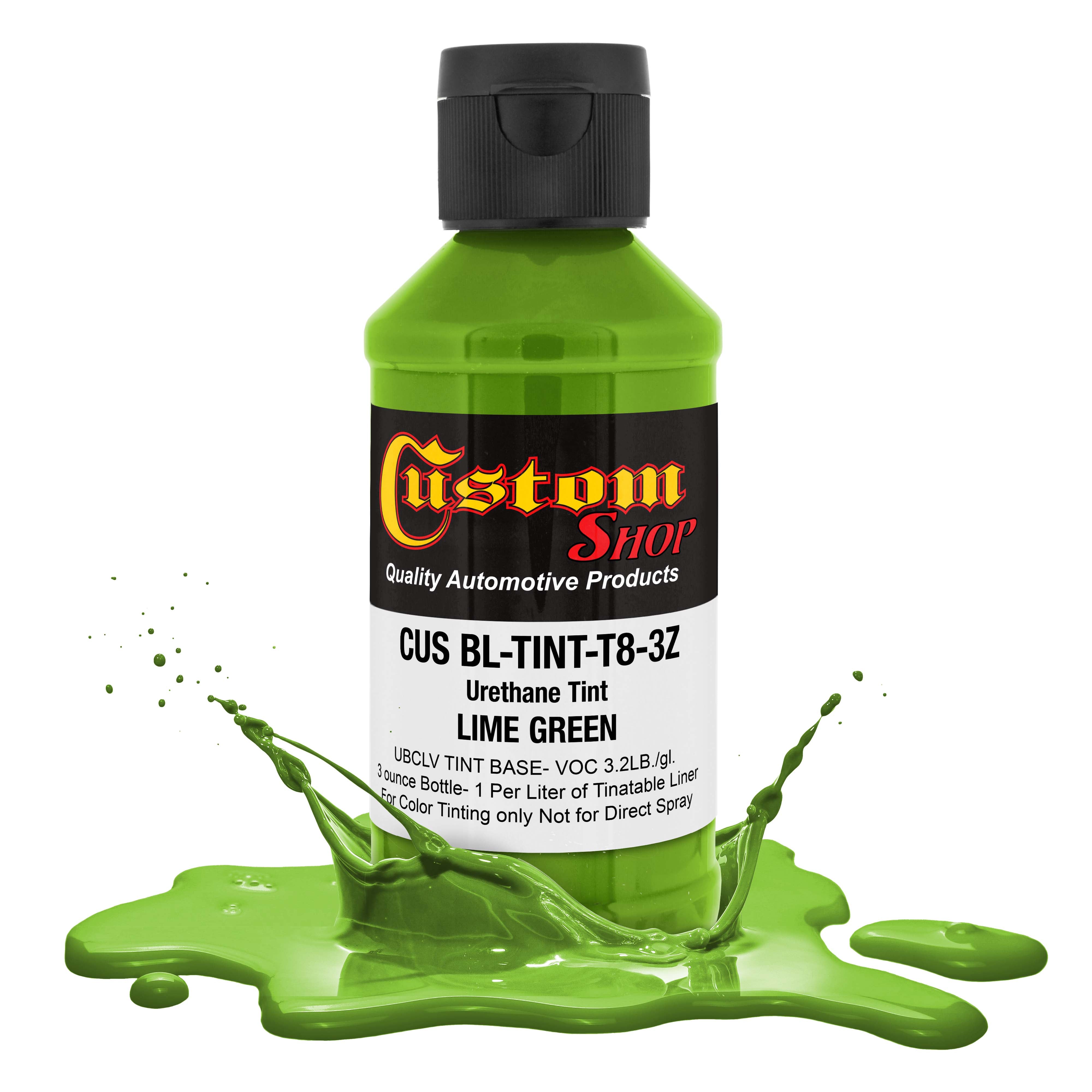 Bedliner Tint 3 Ounce Lime Green Urethane Concentrate – TCP Global