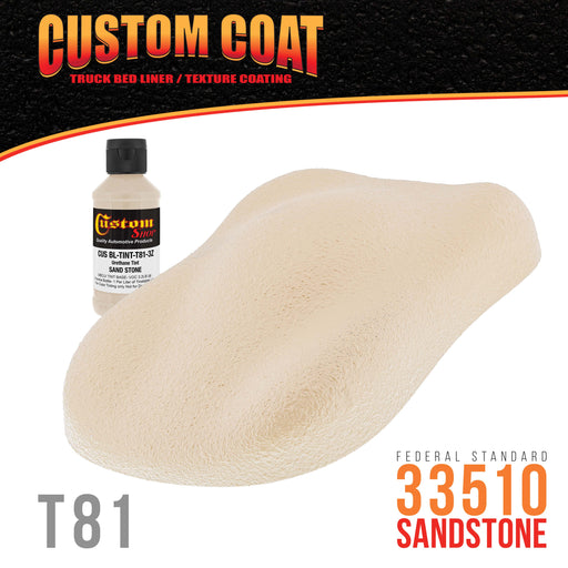 Camouflage Series 3 oz (Sandstone Federal Standard Color #33510) Urethane Tint Concentrate for Tinting Truck Bed Liner Coatings