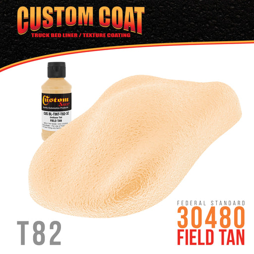 Camouflage Series 3 oz (Field Tan Federal Standard Color #30480) Urethane Tint Concentrate for Tinting Truck Bed Liner Coatings