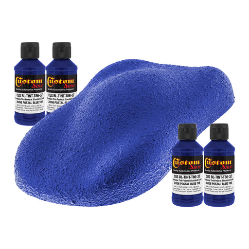 Camouflage Series 3 oz (Ultramarine Blue Federal Standard Color #35056) Urethane Tint Concentrate for Tinting Truck Bed Liner Coatings - Pack of 4