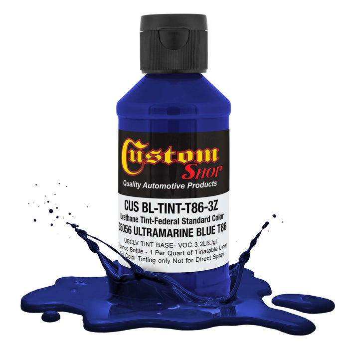 Camouflage Series 3 oz (Ultramarine Blue Federal Standard Color #35056) Urethane Tint Concentrate for Tinting Truck Bed Liner Coatings