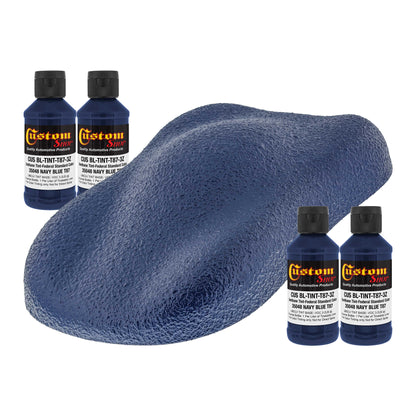Camouflage Series 3 oz (Navy Blue Federal Standard Color 35048) Urethane Tint Concentrate for Tinting Truck Bed Liner Coatings - Pack of 4