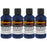 Camouflage Series 3 oz (Navy Blue Federal Standard Color 35048) Urethane Tint Concentrate for Tinting Truck Bed Liner Coatings - Pack of 4