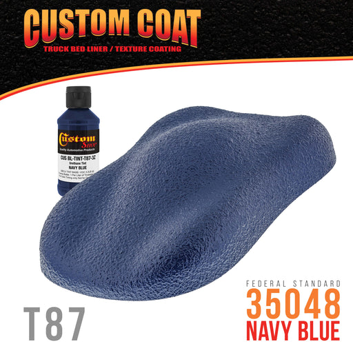 Camouflage Series 3 oz (Navy Blue Federal Standard Color 35048) Urethane Tint Concentrate for Tinting Truck Bed Liner Coatings, Sprayable Rollable