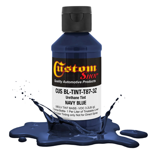 Camouflage Series 3 oz (Navy Blue Federal Standard Color 35048) Urethane Tint Concentrate for Tinting Truck Bed Liner Coatings, Sprayable Rollable