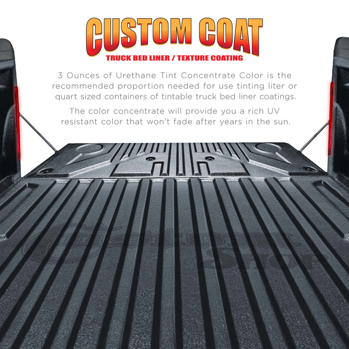 Camouflage Series 3 oz (Battleship Dark Gray Federal Standard Color #36118) Urethane Tint Concentrate for Tinting Truck Bed Liner Coatings