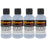 Camouflage Series 3 oz (Light Gray Federal Standard Color #36375) Urethane Tint Concentrate for Tinting Truck Bed Liner Coatings - Pack of 4
