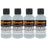 Camouflage Series 3 oz (Air Force Gray Federal Standard Color #36473) Urethane Tint Concentrate for Tinting Truck Bed Liner Coatings - Pack of 4